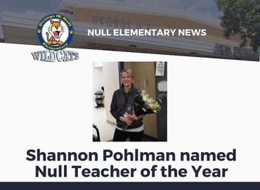  Null names Shannon Pohlman as 2022-23 Teacher of the Year
